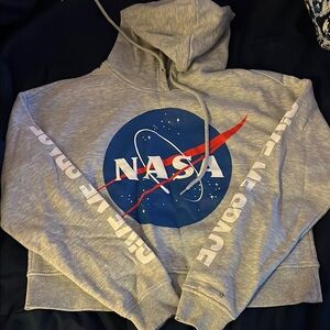 Gray Hoodie Sweatshirt